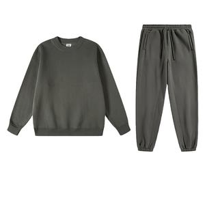 345G polaire sweat et pantalon de survêtement ensemble automne hiver hommes femmes marque de mode décontracté sport lâche <span class=keywords><strong>Pull</strong></span> - Product Image 1