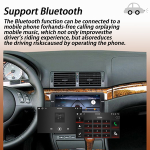 Radio para Auto LELV de 8.8 Pulgadas con Android 15 para <span class=keywords><strong>BMW</strong></span> <span class=keywords><strong>E46</strong></span> 1996-2004, 8 Núcleos, 12+256G, CarPlay Inalámbrico, Android Auto, Multimedia, GPS - Product Image 5