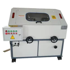 Máquina de polimento cilíndrica para remoção de ferrugem de tubos redondos, máquina de remodelação de superfície com barra redonda