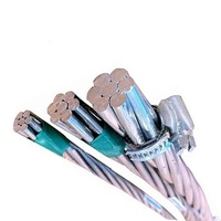 Câble Almelec ASTER 54,6 mm² NFC 34125, isolé en PVC avec conducteur en alliage d'aluminium pour applications aériennes