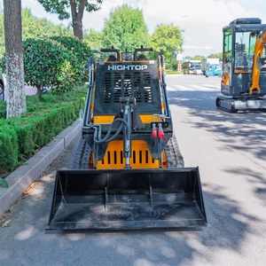 Mini-chargeuse sur chenilles HT320 avec godet et tarière pour la vente en promotion - Product Image 1