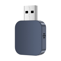 Adaptador de Navegación OEM Mejorado, Dongle USB Metálico 4 en 1 para CarPlay, Android Auto, Mirroring y AirPlay, Plug and Play