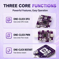 Papan Pengembangan Mikrokontroler Baru B4 Pico/RP2350 DFU Plug and Play Berbasis untuk Teknik Ponsel/Alat Perbaikan Mode Ungu