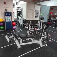 ST-N015 Ventes directes usine Banc de musculation Q235 pour usage commercial, équipement de fitness avec banc de presse inclinable en métal