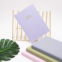 Carnet de notes personnalisé avec impression, couverture rigide en lin, format A4, A5, A6, logo personnalisé, carnet de notes en cuir uni, planificateur, bloc-notes, cadeau, CN;GUA