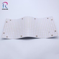 Panneau LED en cuivre flexible super long Raymates avec 1260 LED, CRI 90 élevé, IP20 et garantie de 5 ans pour la décoration d'hôtel