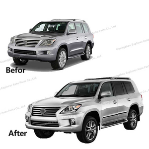 Auto-Umrüstsatz für 2008-2011 <span class=keywords><strong>LX570</strong></span> bis 2015 Frontstoßstangen-Kit für Lexus <span class=keywords><strong>LX570</strong></span> Upgrade Body Kit Facelift - Product Image 2