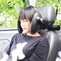 Accessoires intérieurs de voiture multifonctionnels, doux et luxueux, en mousse à mémoire de forme, oreiller de nuque portable pour dormir en voiture