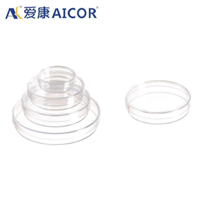 Il produttore fornisce direttamente piastre di coltura batterica di cellule <span class=keywords><strong>Petri</strong></span> sterili in plastica monouso da 55mm per biologia - Product Image 6