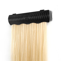 Wanmei Maßgefertigter Haarextensions-Halter Salon-Organisationsständer Synthetisches Bürstenmaterial Wandmontierte Perücken-Aufbewahrungsbox