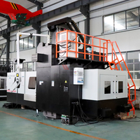 Centre d'usinage CNC à double colonne 5 axes GMB2016 Centre d'usinage à portique CNC 2 mètres Machine de gravure et de fraisage CNC Fanuc