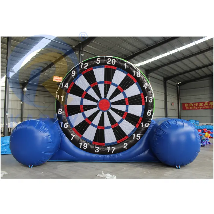 Neue große riesige interaktive aufblasbare menschliche Sport Fußball Darts cheibe Fußball Darts Brettspiele zum Verkauf