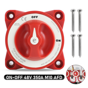 Interruptor de Desconexión de Batería Automotriz de 48V 350A M10 AFD, Protección de Apagado del Motor - Product Image 2