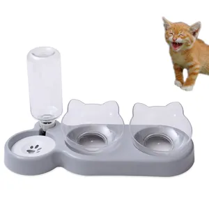 Haustierprodukte meistverkaufte Haustierlieferanten Schüssel automatischer Katzen-/Hunde-/Haustierwasserspender Katzenfutterschale