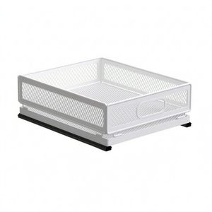 <b>Stackable</b> Foldable Metal Wire Kitchen <b>Storage</b> Rack with Pull-Out <b>Drawer</b> Cabinet Organizer for Spices Bottles Pantry <b>Storage</b> - Product Image 1