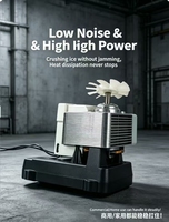 Moteur à pôles ombragés à faible bruit AC 110V 220V 240V pour machine à glaçons et ventilateur de refroidissement