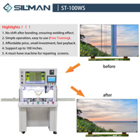 Mesin Bonding Sliman ST-100WS untuk Ic Tab Cof, Mesin Perbaikan Layar LCD LED Open Cell TV