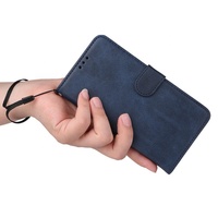 Étui pour carte et portefeuille pour Samsung A16 Étui à rabat de style portefeuille en cuir PU Étui de téléphone portable pour hommes femmes filles