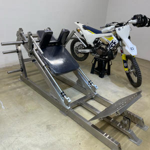 Puur Roestvrijstalen 30 Graden Hack Squat Machine Comfortabele Gym Been Training Apparatuur Voor Spierplaat Geladen Machine - Product Image 4