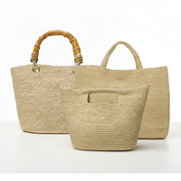 Sac en raphia de Madagascar fait à la main tendance Sac de voyage Sacs à main Mode Sacs à bandoulière pour femmes Marchés en ligne chinois