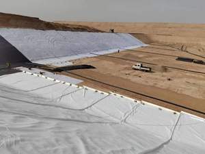 Membrane géotextile <span class=keywords><strong>de</strong></span> drainage, géotissu à vendre, rouleau <span class=keywords><strong>de</strong></span> géotissu - Product Image 1