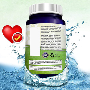 Cápsulas de coenzima <span class=keywords><strong>Q10</strong></span> de <span class=keywords><strong>200mg</strong></span>, etiqueta privada, con vaso y vitamina E, producción de energía celular - Product Image 3