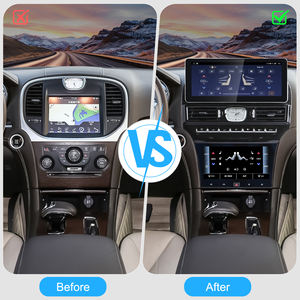 Autoradio Android avec écran supérieur de 12,3'' + écran de commande AC de 9,66'' pour Chrysler 300C 2011-2023, navigation GPS, unité multimédia - Product Image 5