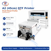Impresora DTF A2 Directa de Fábrica con Agitador de Polvo de 45cm/18in y Cabezal de Impresión Dual Epson I1600/XP600/I3200