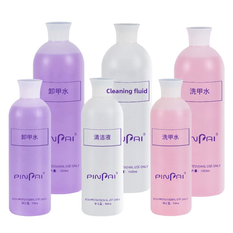 New 1000ml Water-Based Nail Gel Polish Remover Liquid for Nail Art 500ml Cleaning Gel for Nail Salons