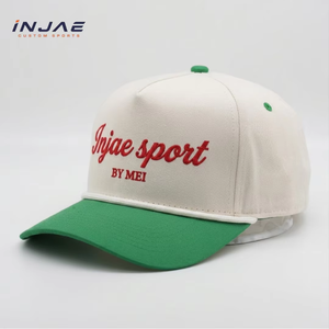 หมวกเบสบอล Injae Vina ปักลาย 3 มิติ 2 สี สไตล์สปอร์ต พร้อมเชือก ขายส่ง ODM สำหรับเดินทาง กิจกรรมกลางแจ้ง ตกปลา ปั่นจักรยาน เวียดนาม - Product Image 1