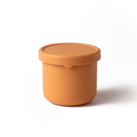Boîte à bento en silicone réutilisable pour déjeuner japonais, stockage de salade de fruits pour réfrigérateur pour usage extérieur