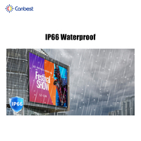 Canbest 8000Nits Aluminium Haute Luminosité P6.67 P8 P10 Publicité Extérieure Led Écran D'affichage Numérique Pantallas Led Panneau D'affichage