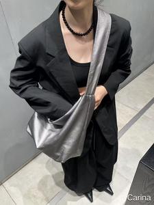 2025 prodotto di tendenza in PU metallico ideale per gli appassionati di Street Style approvato dalla borsa a tracolla di moda - Product Image 2