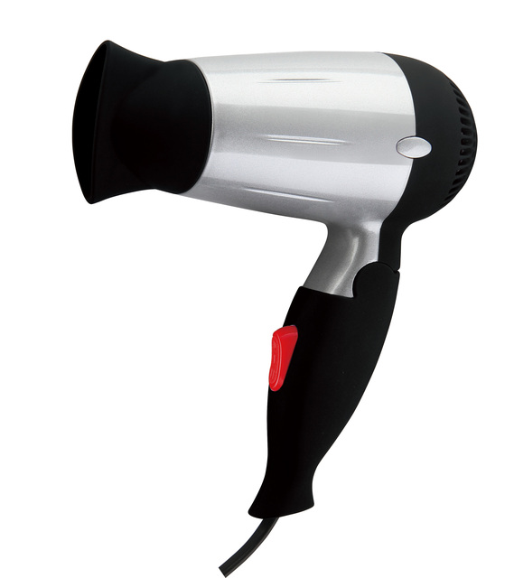 600W Foldable Handle Compact Mini Hair Blow Dryer Low Noise Hair Care Negative Ions Small Portable Travel Electric Hair Dryer