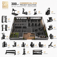 Solution Complète ZY pour Centre de Fitness Commercial de 800 m² : Équipement de Musculation, Cardio et Poids Libres – Installation Tout-en-un