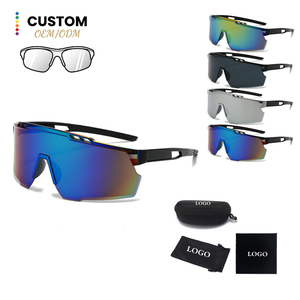 Nouvelles <span class=keywords><strong>Lunettes</strong></span> de Soleil Tendance Euro-Américaines 2025 pour Hommes – Idéales pour le Cyclisme en Extérieur, Anti-Vent et la Montagne - Product Image 1