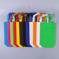 Sacs d'épicerie non tissés en tissu réutilisable personnalisés sacs-cadeaux en or Sacs fourre-tout non tissés avec logo imprimé personnalisé
