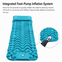 Matelas pneumatique gonflable léger et résistant à l'humidité pour le camping et la sieste en voiture