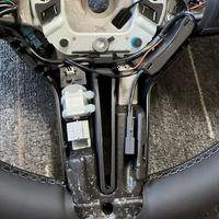 Volant BMW M chauffant avec vibrations, ACC, surpiqûres tricolores, palettes de changement de vitesse, multifonction, remplacement amélioré pour la plupart des modèles
