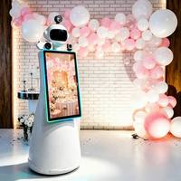 Cabina de Video 360 con Robot Giratorio, Disparo Automático, Efecto de Cámara Lenta para Activación de Marca y Redes Sociales