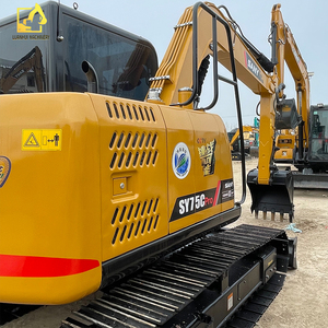 Compact Efficient Sany SY75 Used Loader for Narrow Site Work, Earth Digging and Material Handling in Small <b>Construction</b> Projects - Product Image 6