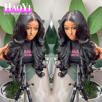 Rambut Keriting Alami Vietnam HD Glueless Wig Double Drawn Virgin Brazilian Human Hair Wigs untuk Wanita Kulit Hitam