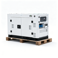 Generator Diesel 10Kw Tipe Trailer Generator Diesel Super Silent Tipe Tertutup untuk Proyek Bangunan