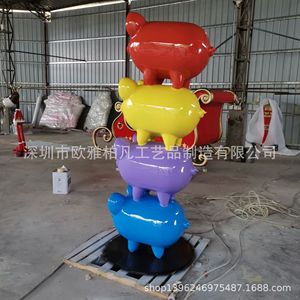 Figurine de chat de dessin animé en plastique moulé, 7 pouces, pour usage intérieur, style unique, décoration de Noël - Product Image 3