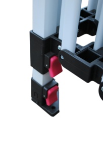 3X6M Tente économique étanche pour spectacle et fête Gazebo Protection UV Jardin Extérieur Instantané Pop Up Pliable Paroi Latérale Rouge - Product Image 4