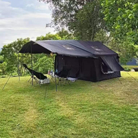 Tente pneumatique Coody 8.0+Framed Foyer - Noire, fabrication Coody, tente gonflable de haute qualité, tentes de camping pour l'extérieur