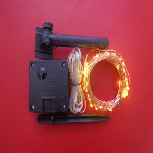 Guirlande solaire imperméable à 100 Led, 10M, ruban solaire de noël, jardin, cour, arbre, éclairage de fête, fil de cuivre, guirlandes lumineuses - Product Image 6