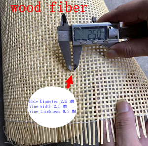 Decoración de Pared de Fibra de Madera Natural Tejida de 80 cm (32 Pulgadas), Estilo Vintage Art Deco, Ecológica, Duradera y Multifuncional - Product Image 3