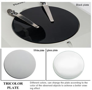 Phenix XTL-165-CT 7X-45X avec écran LCD de 9.7 pouces Microscope à zoom numérique stéréoscopique trinoculaire pour la réparation de téléphones PCB - Product Image 5