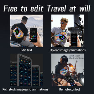 Sac à dos intelligent 2026 avec éclairage LED, permettant de télécharger des images, des textes, des vidéos, des gifs, sac LED portable, sac à écran LED mobile - Product Image 6